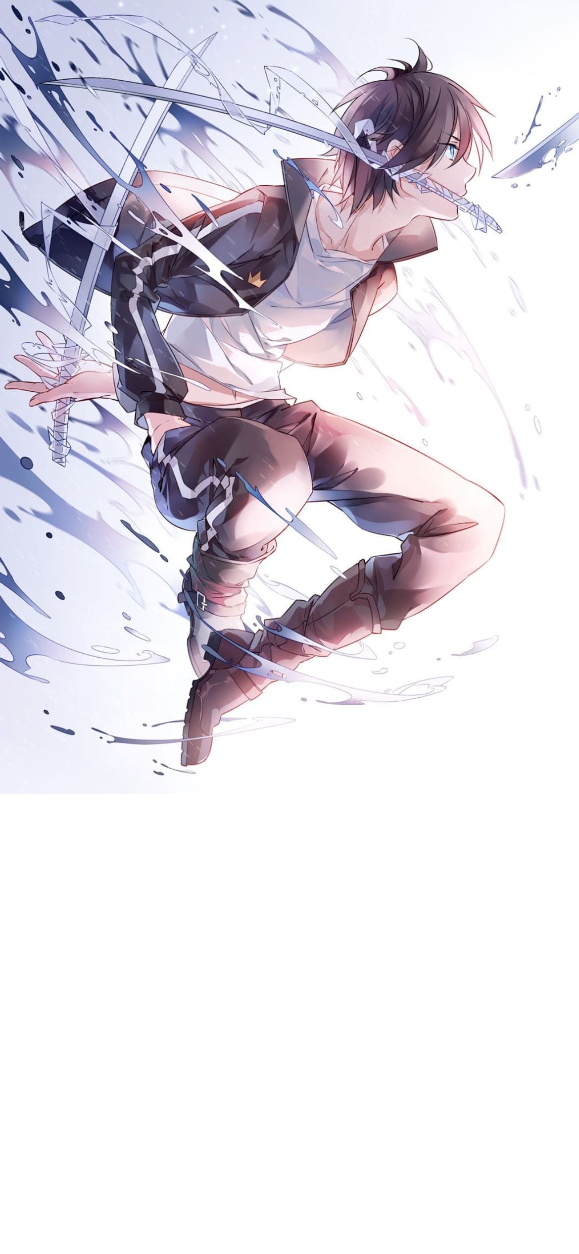 かっこいい夜ト / ノラガミの1170 x 2532 / スマホ壁紙