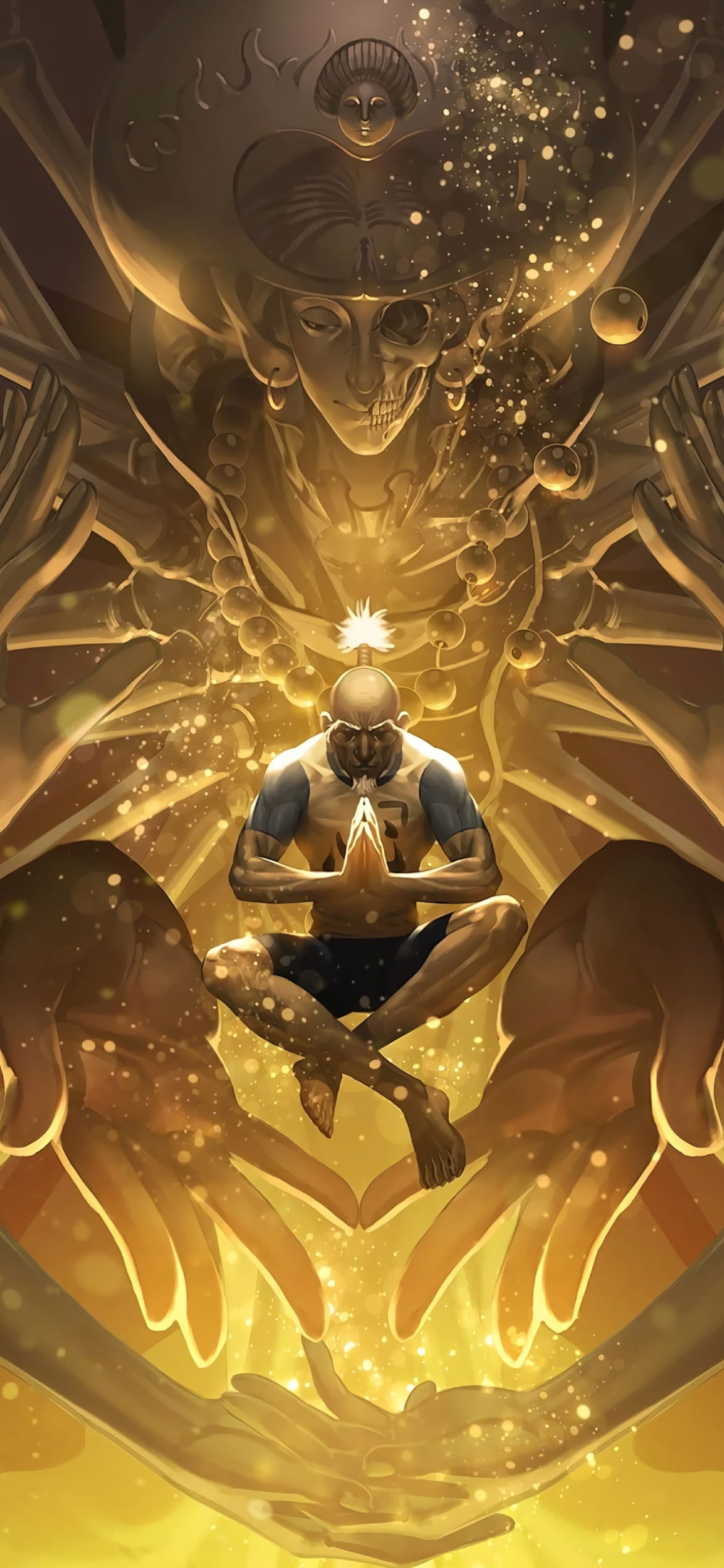 ネテロ会長 / ハンターハンターの1170 x 2532 / スマホ壁紙