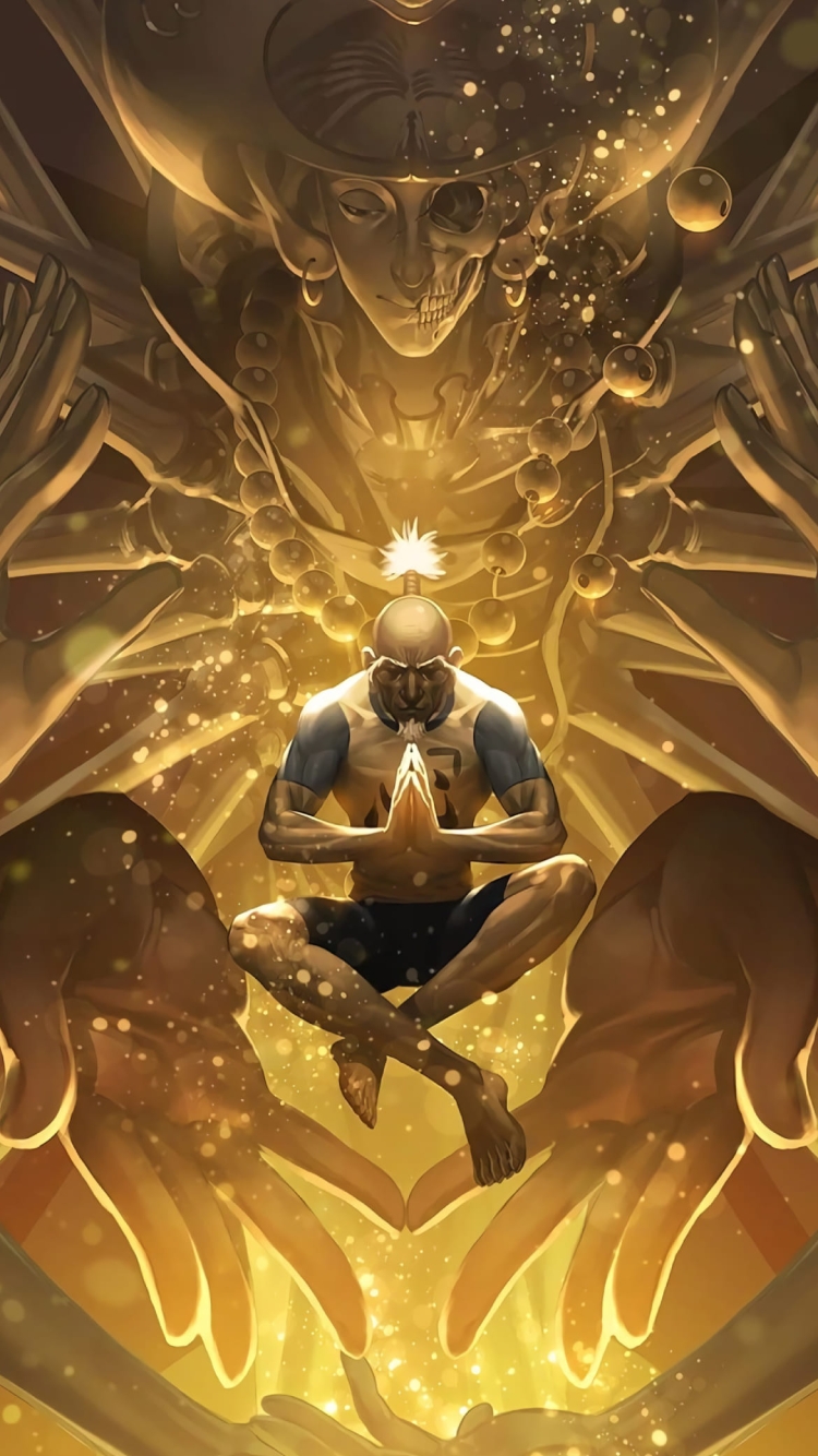 ネテロ会長 / ハンターハンターの750 x 1334 / スマホ壁紙