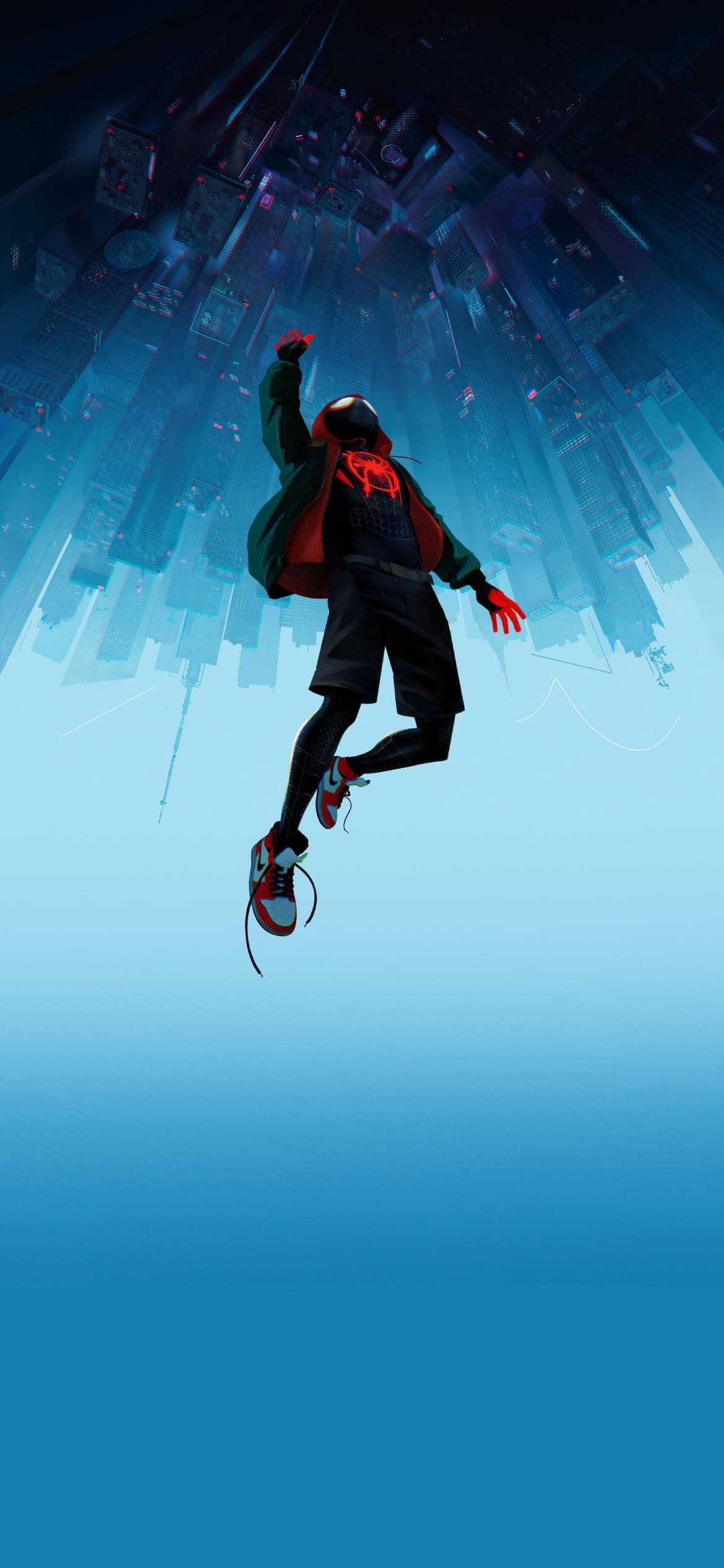 スパイダーマン:スパイダーバースの1170 x 2532 / スマホ壁紙