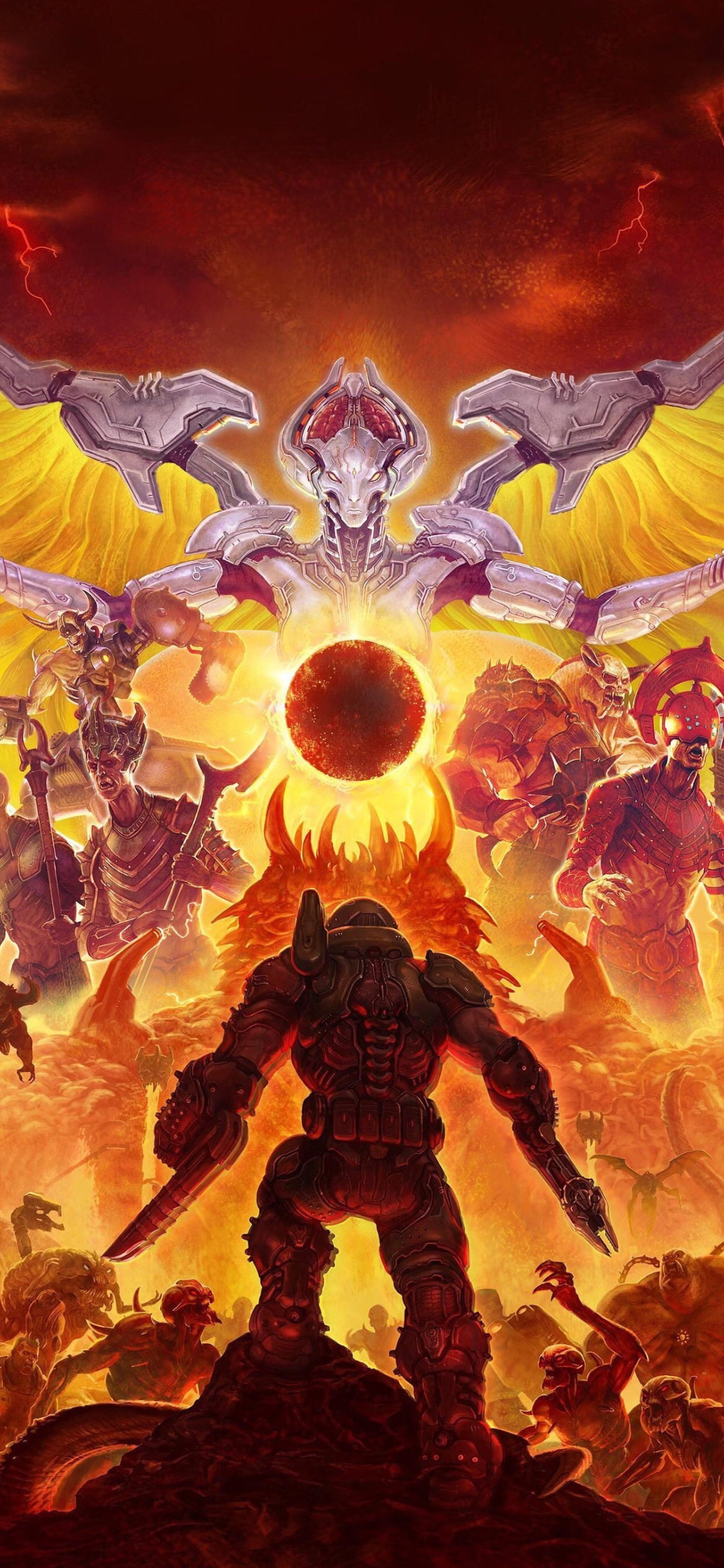 Doom Eternalの1170 x 2532 / スマホ壁紙