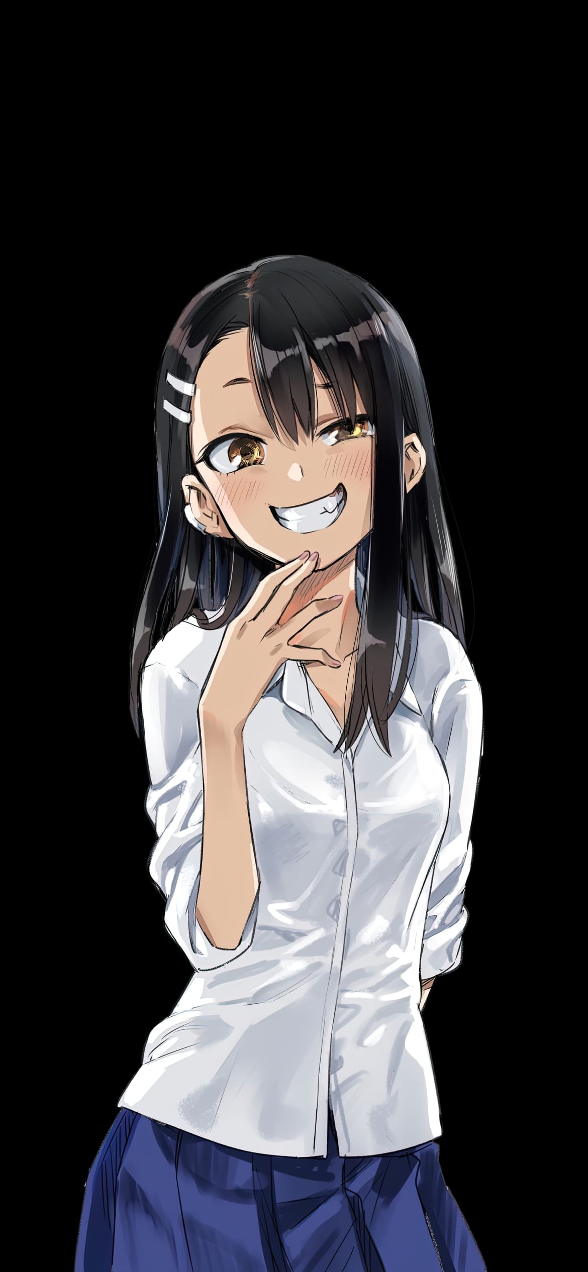イジらないで、長瀞さんの1170 x 2532 / スマホ壁紙