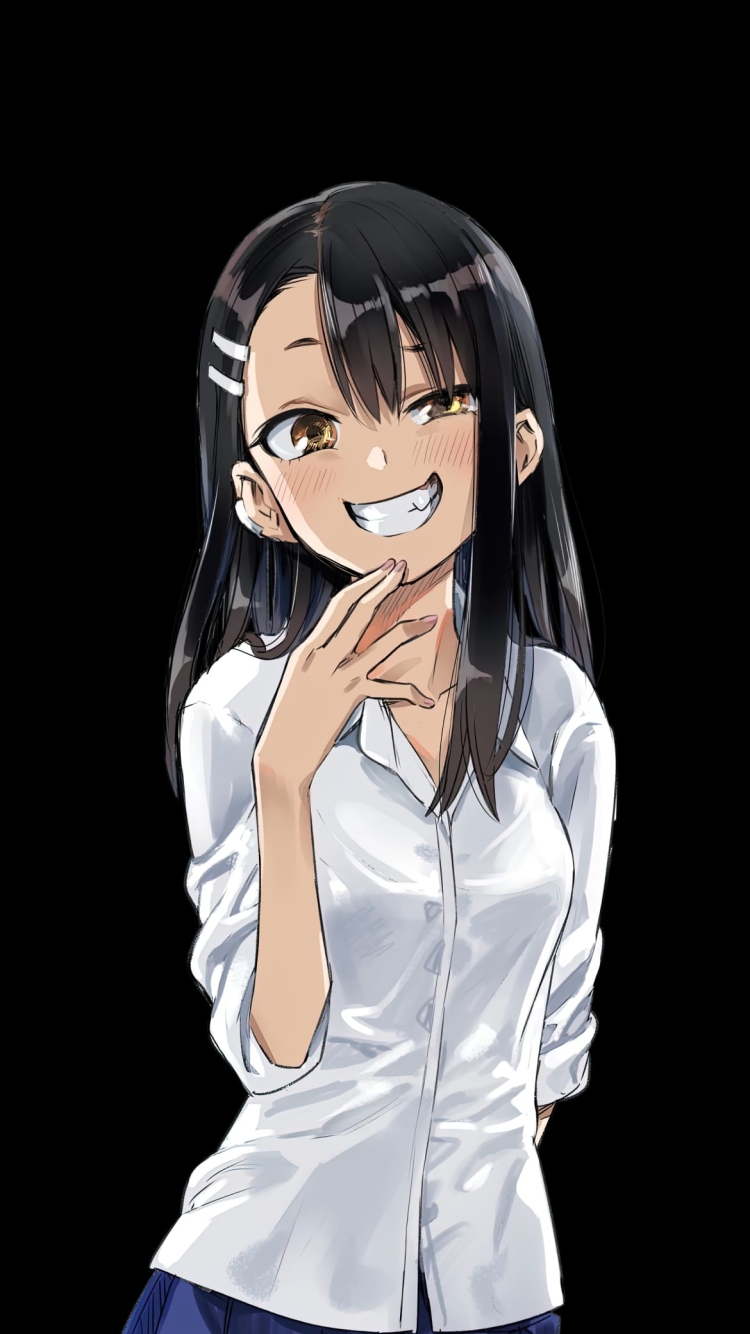 イジらないで、長瀞さんの750 x 1334 / スマホ壁紙