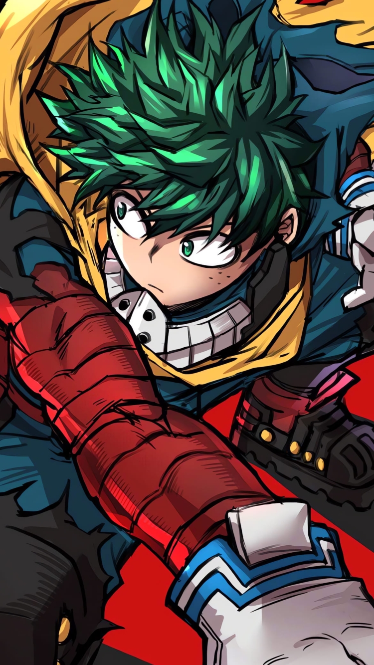 緑谷出久(みどりやいずく) / デク / 僕のヒーローアカデミア / かっこいい / ヒロアカの750 x 1333 / スマホ壁紙