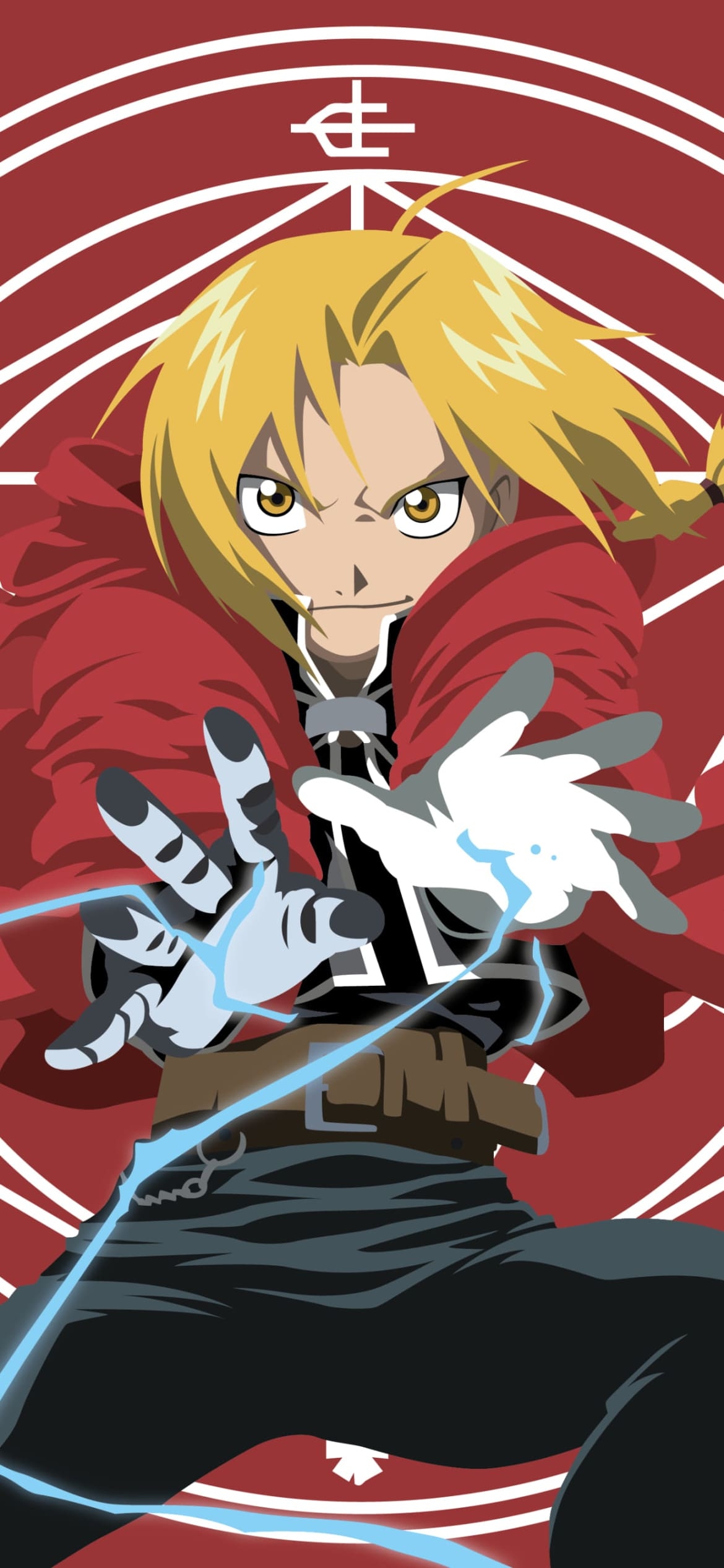 鋼の錬金術師(ハガレン) / エドワード・エルリック / ベクターの1170 x 2532 / スマホ壁紙