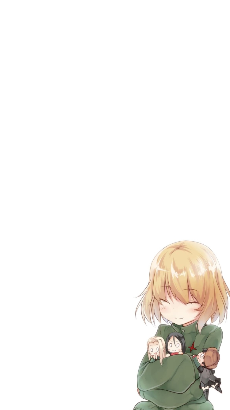 ガールズ&パンツァー / カチューシャ / プラウダ高校の750 x 1334 / スマホ壁紙
