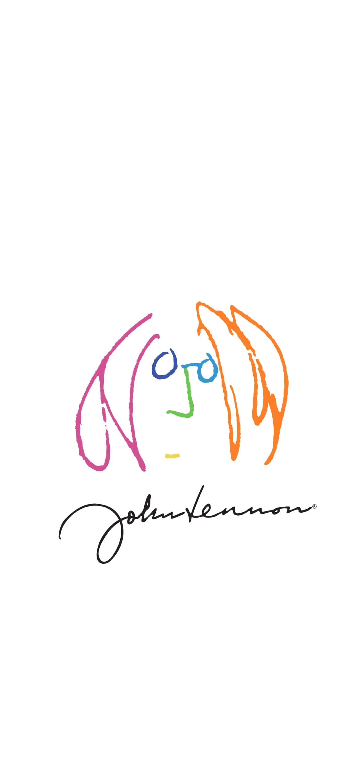 ジョン・レノン / John Winston Ono Lennonの1170 x 2532 / スマホ壁紙