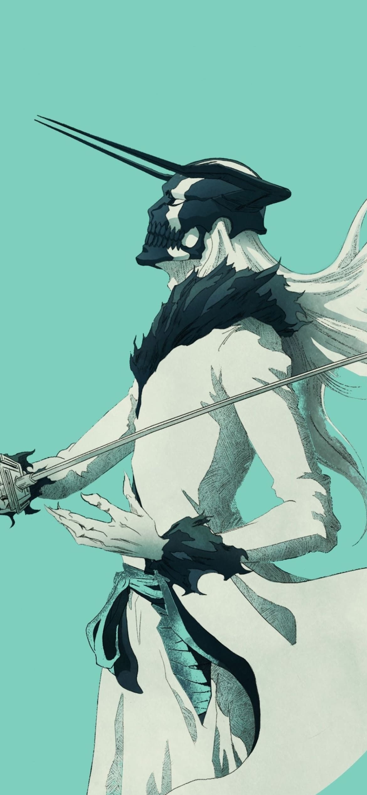 黒崎一護 / 完全虚化 / BLEACHの1170 x 2532 / スマホ壁紙