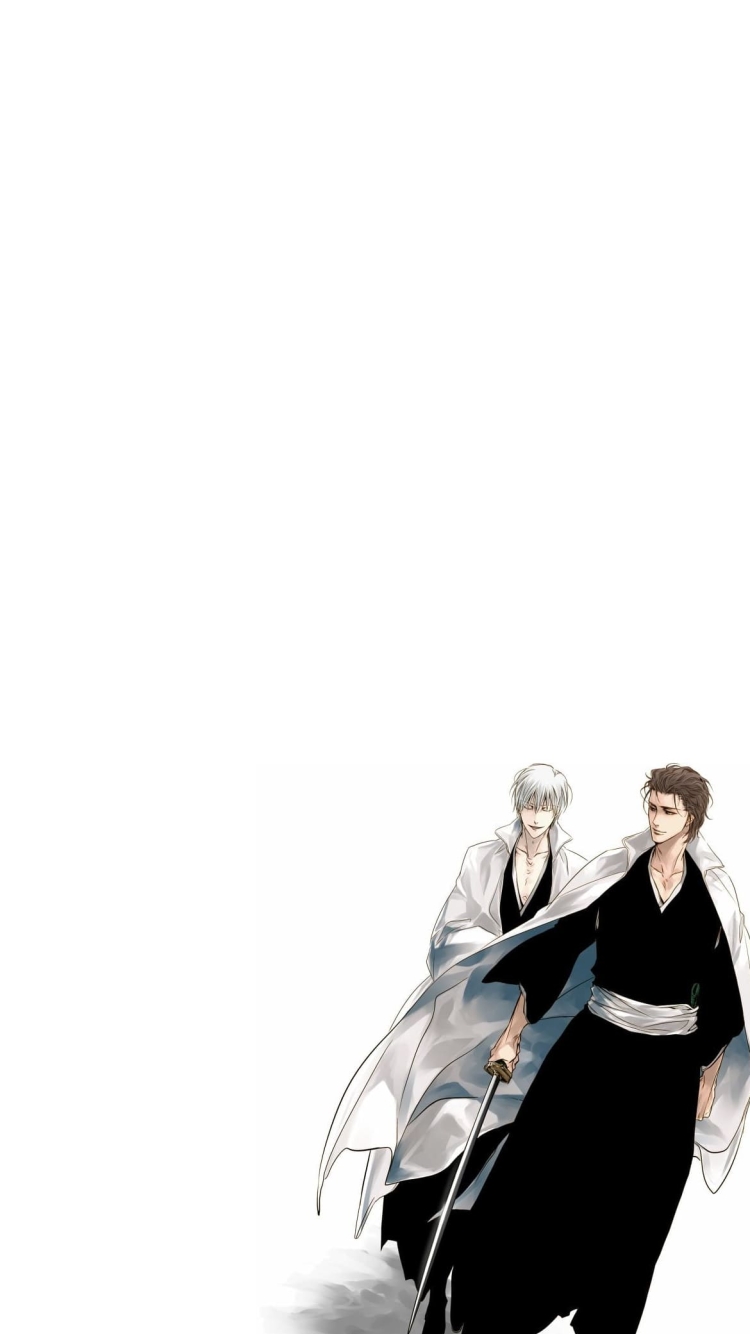 藍染惣右介と市丸ギン / BLEACHの750 x 1334 / スマホ壁紙