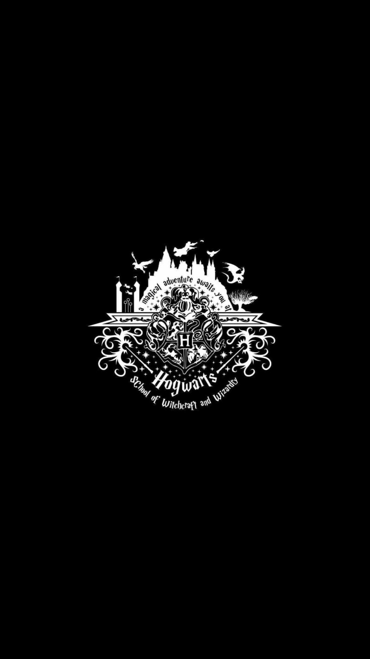 ハリー・ポッター / 黒い紋章の750 x 1334 / スマホ壁紙