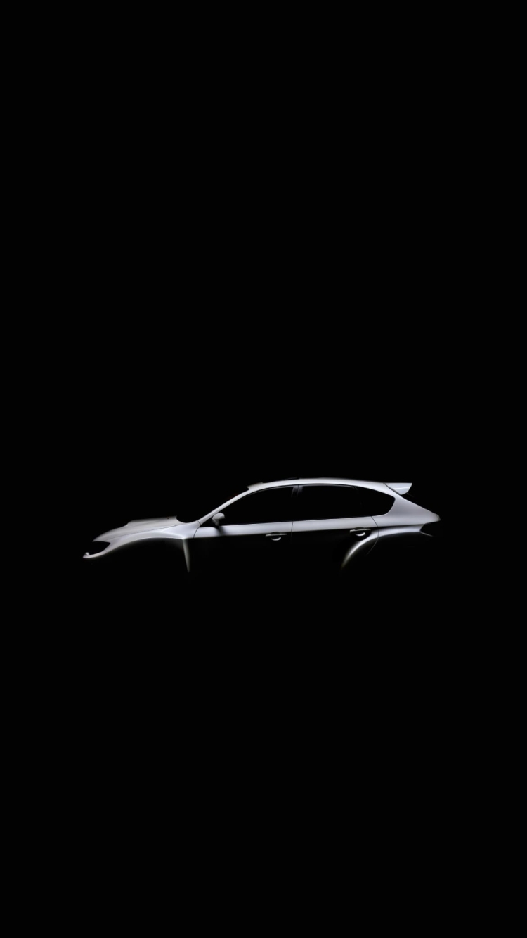スバル / コンセプトカー / 黒の750 x 1334 / スマホ壁紙