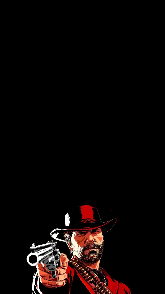 アーサー・モーガン / レッド デッド リデンプション2 / Arthur Morganの640 x 1136 / スマホ壁紙