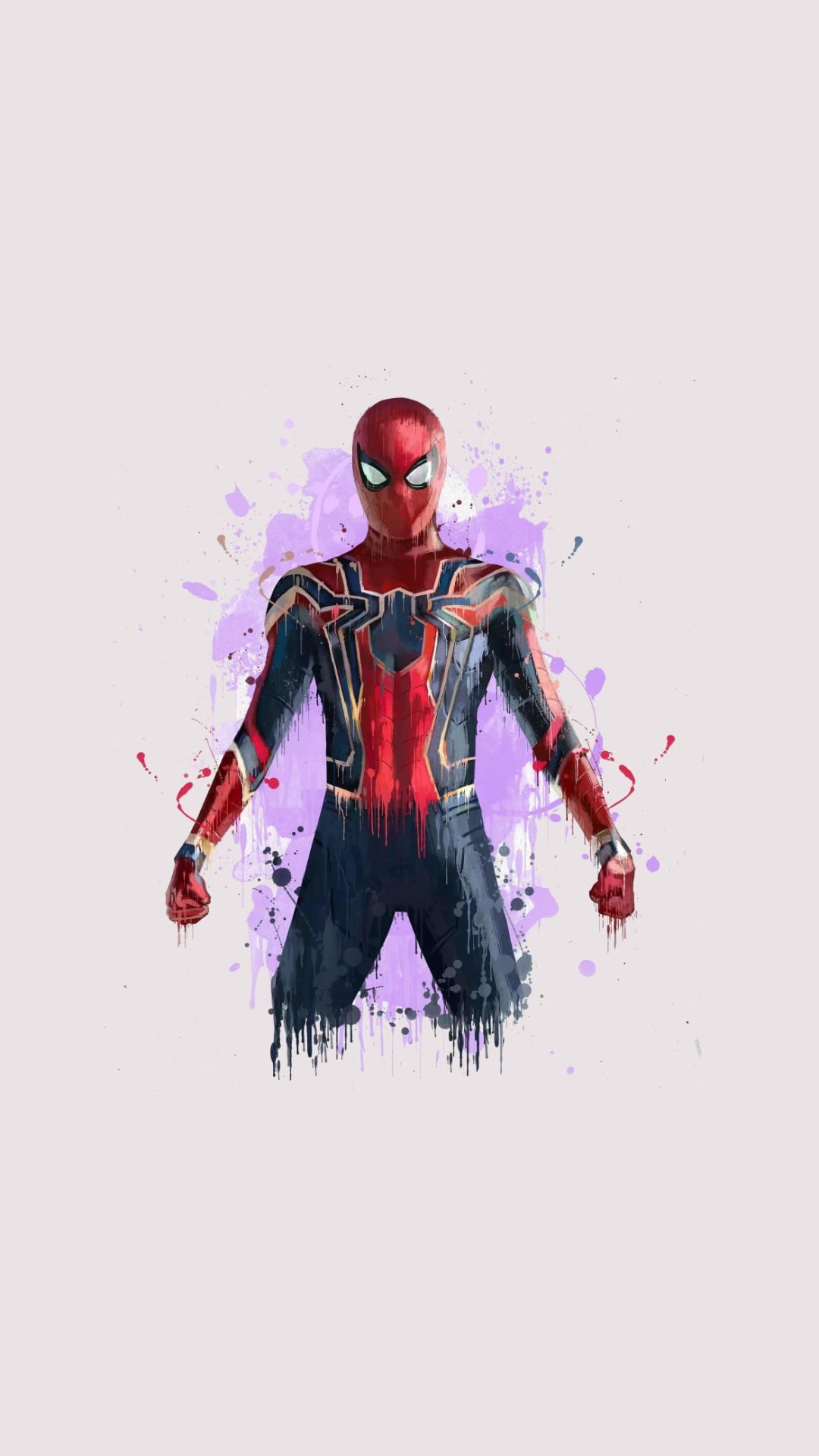 スパイダーマン / イラスト / かっこいい / マーベルの1080 x 1920 / スマホ壁紙