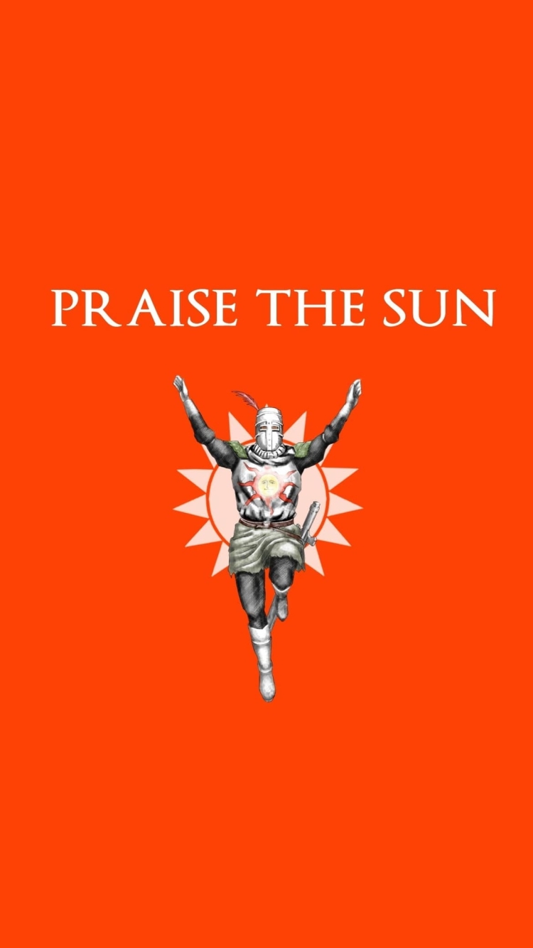 アストラのソレア / Solaire of astora / 太陽を讃えよの750 x 1334 / スマホ壁紙