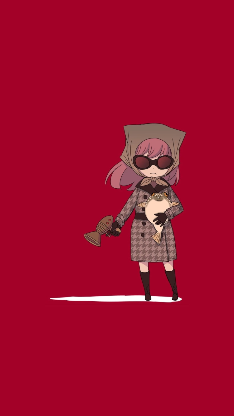 スパイファミリー / 変装したアーニャの750 x 1334 / スマホ壁紙