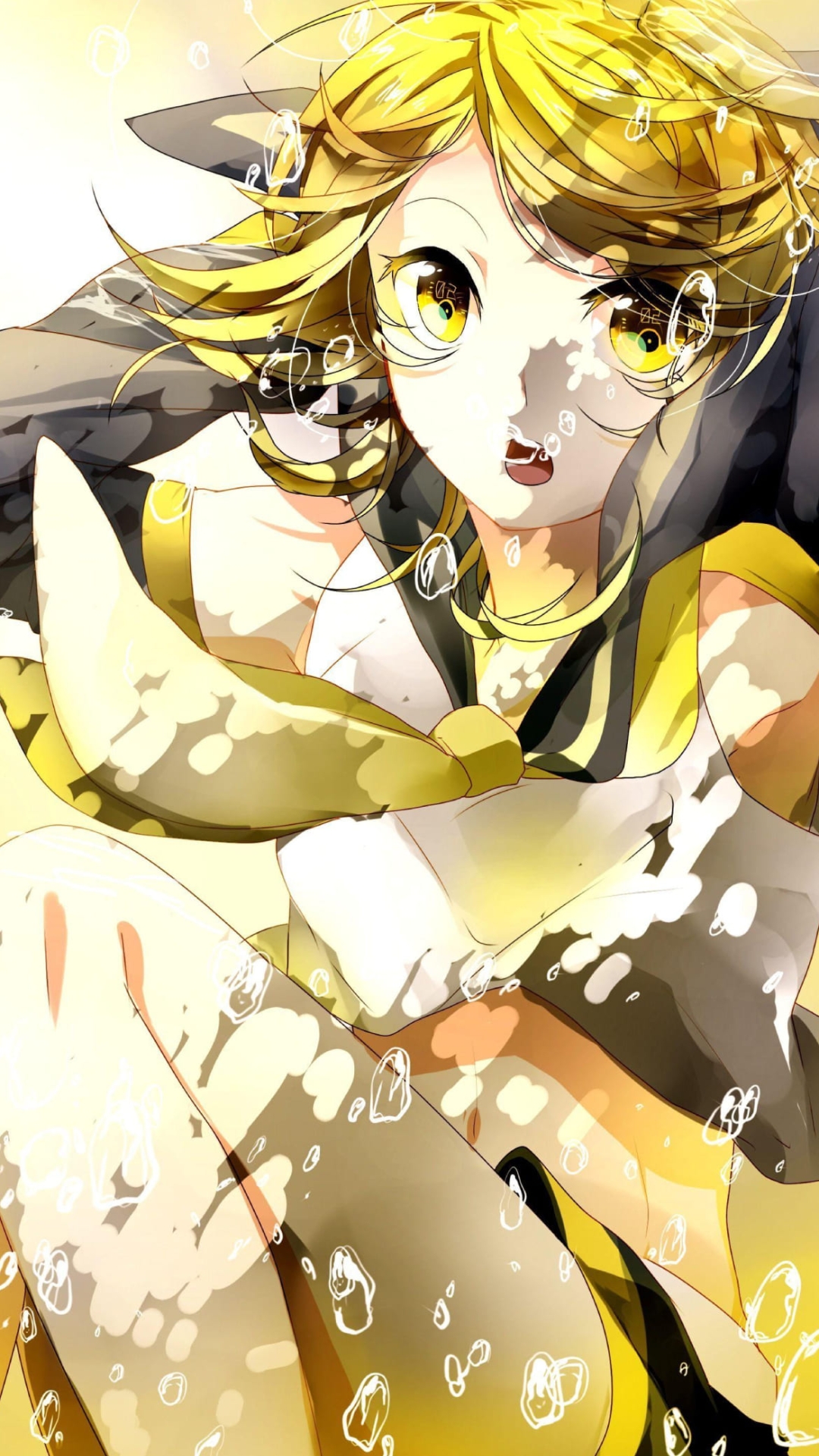 鏡音リン / プロジェクトセカイ カラフルステージ！ feat. 初音ミク / プロセカ / HATSUNE MIKU: COLORFUL STAGE!の1080 x 1920 / スマホ壁紙
