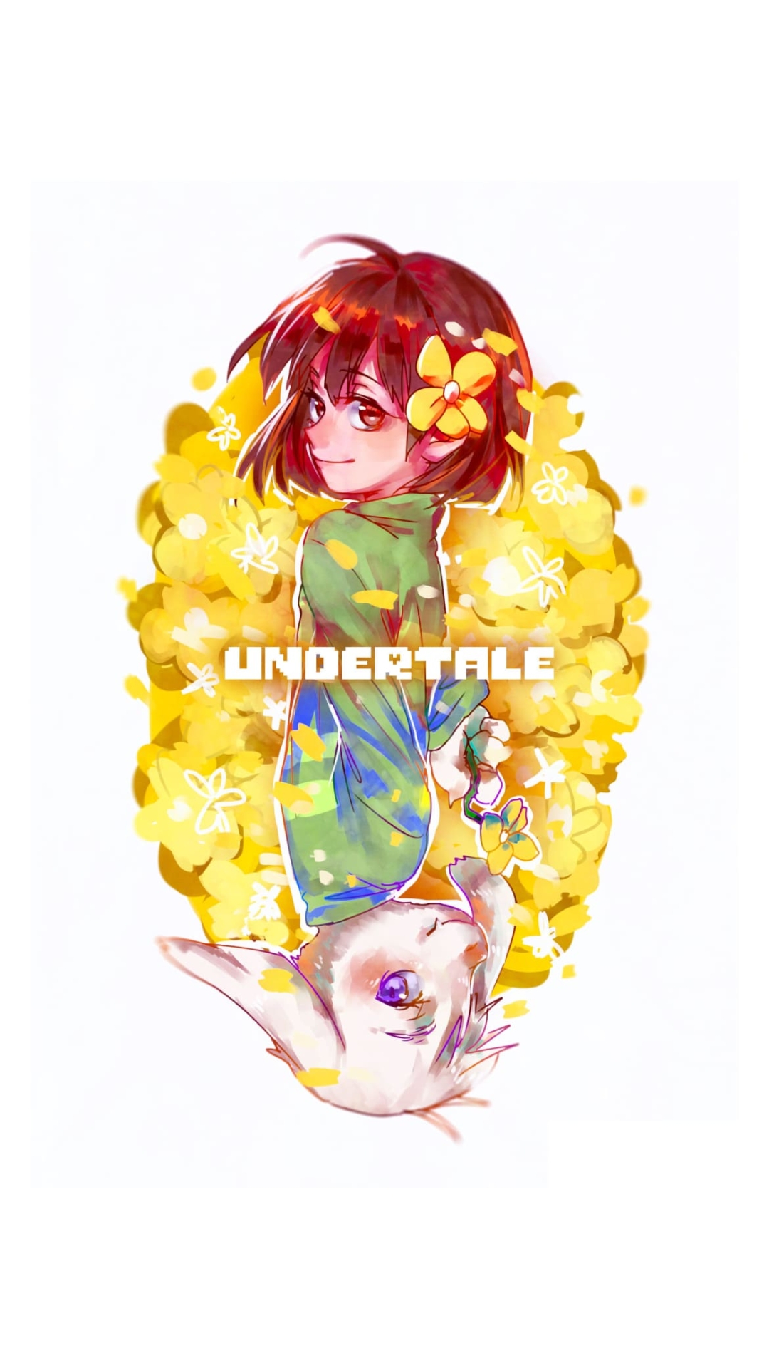 かわいいUNDERTALE / アンダーテールの1080 x 1920 / スマホ壁紙
