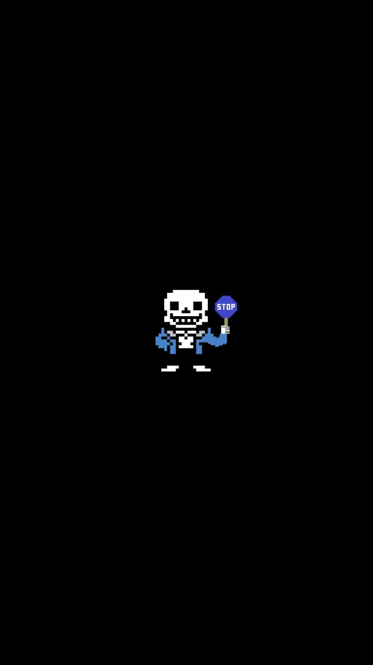 STOP / UNDERTALE / アンダーテールの750 x 1334 / スマホ壁紙