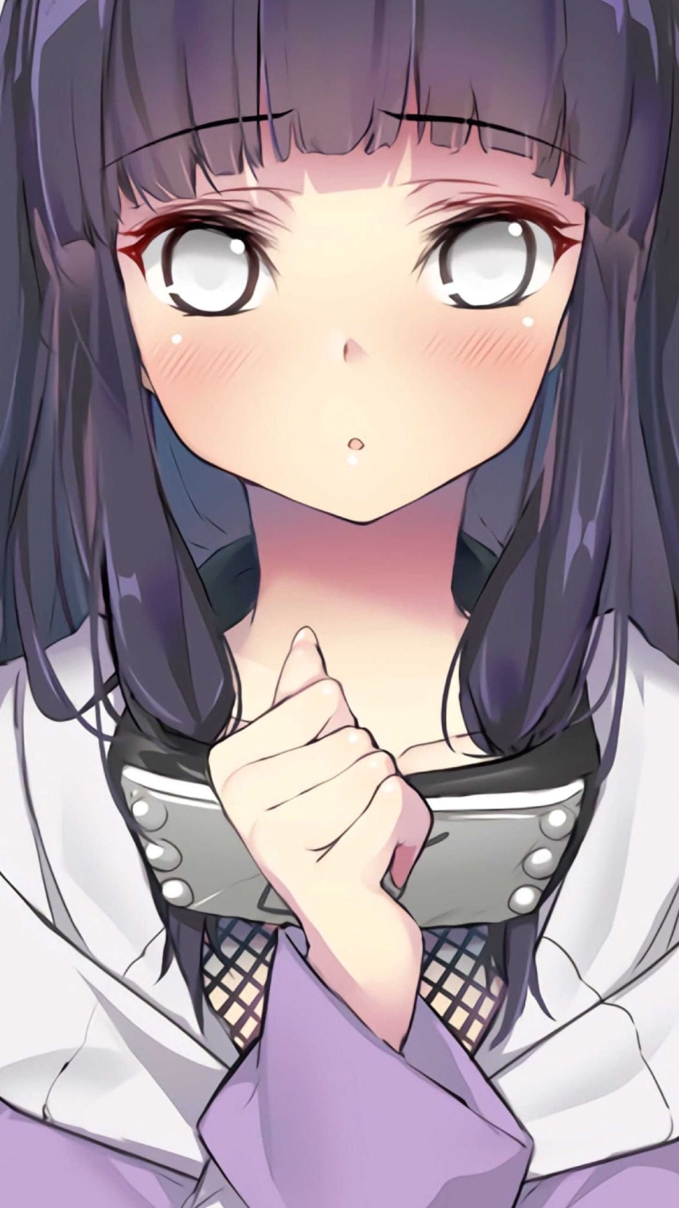 かわいい日向ヒナタ / ファンアート / NARUTOの750 x 1334 / スマホ壁紙