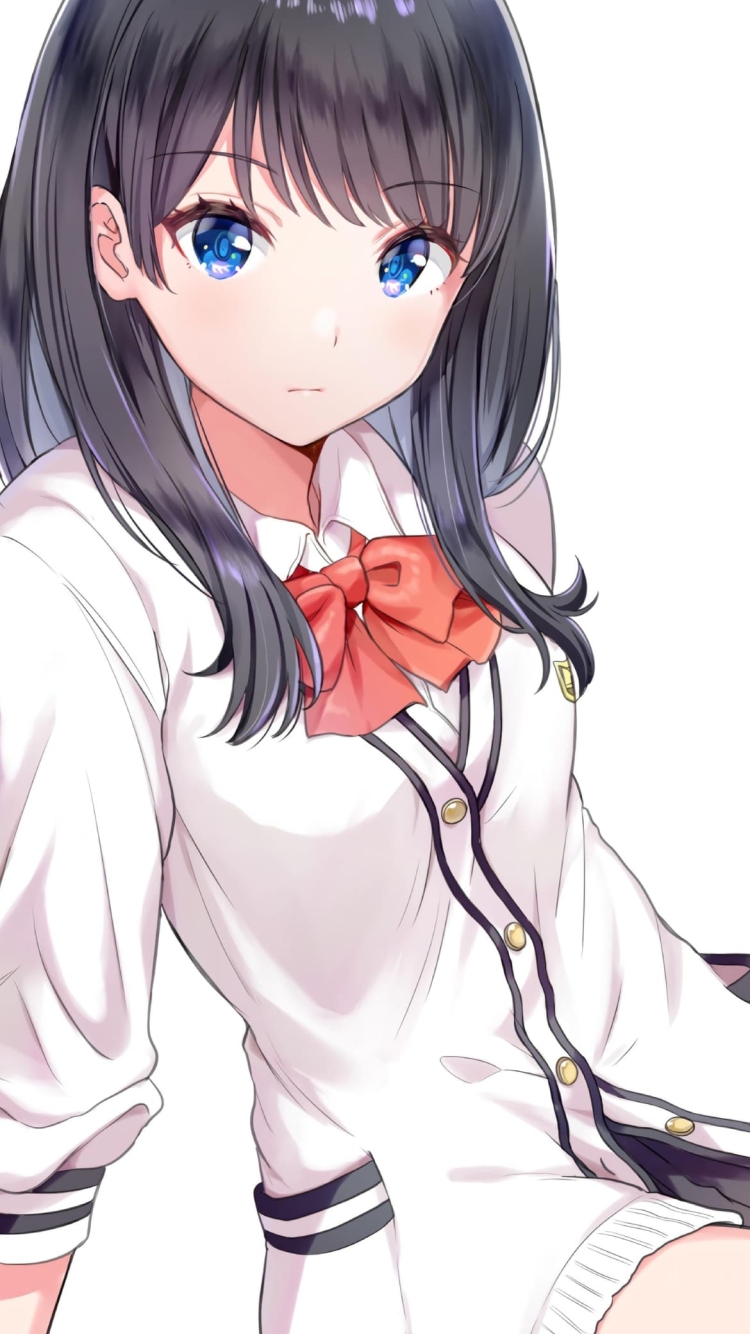 かわいい宝多六花 / SSSS.GRIDMAN / ファンアートの750 x 1334 / スマホ壁紙