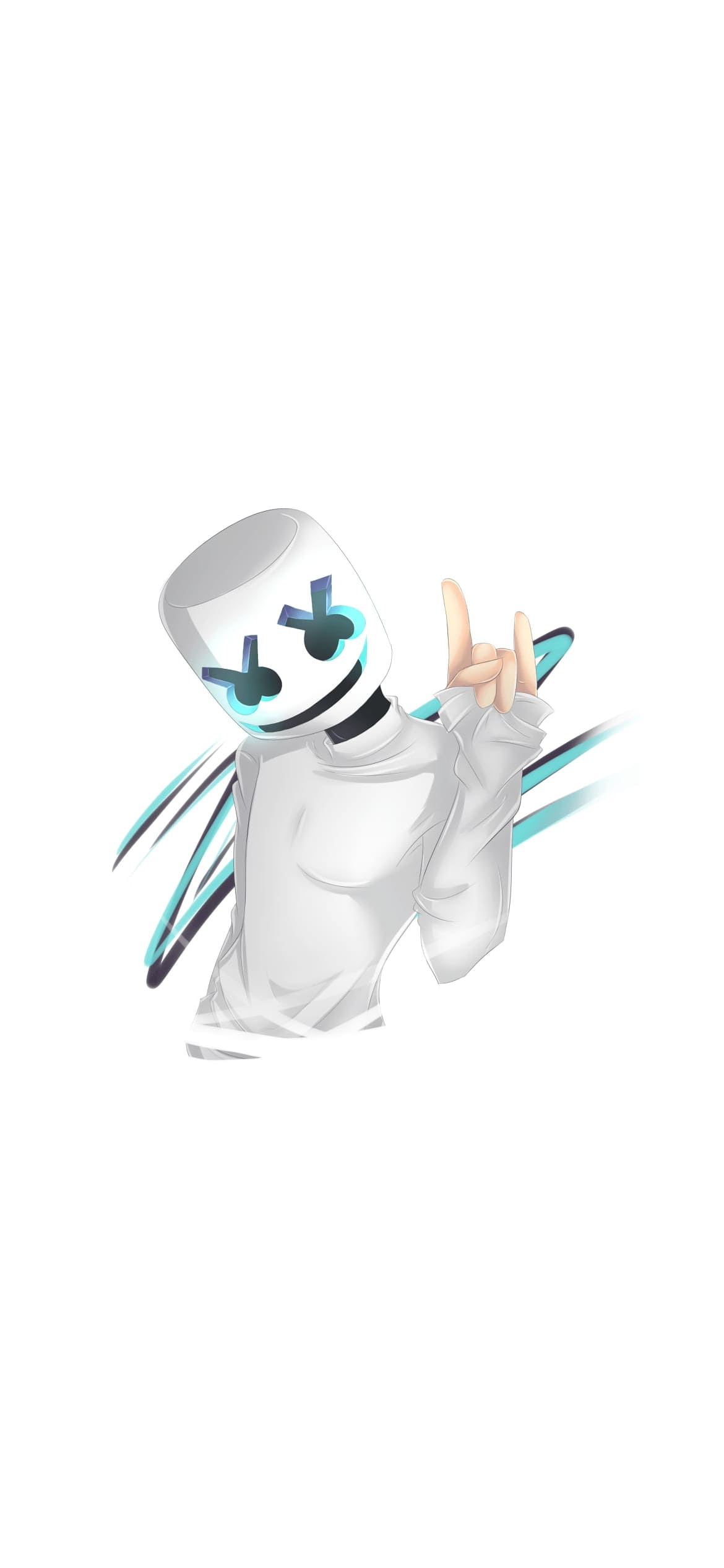 Marshmello / マシュメロの1170 x 2532 / スマホ壁紙