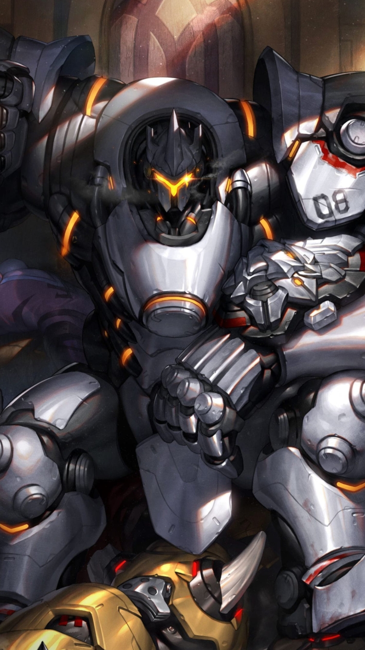 ラインハルト / Reinhart / オーバーウォッチ / Overwatchの750 x 1334 / スマホ壁紙
