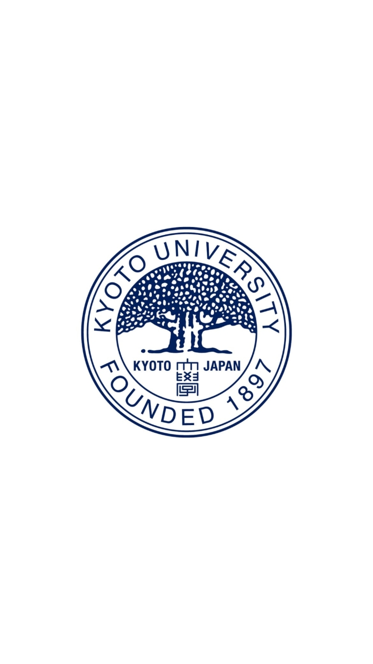 京都大学 ロゴの750 x 1334 / スマホ壁紙