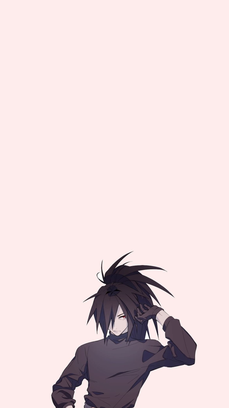 うちはマダラ / NARUTO / ファンアート / イラストの750 x 1334 / スマホ壁紙