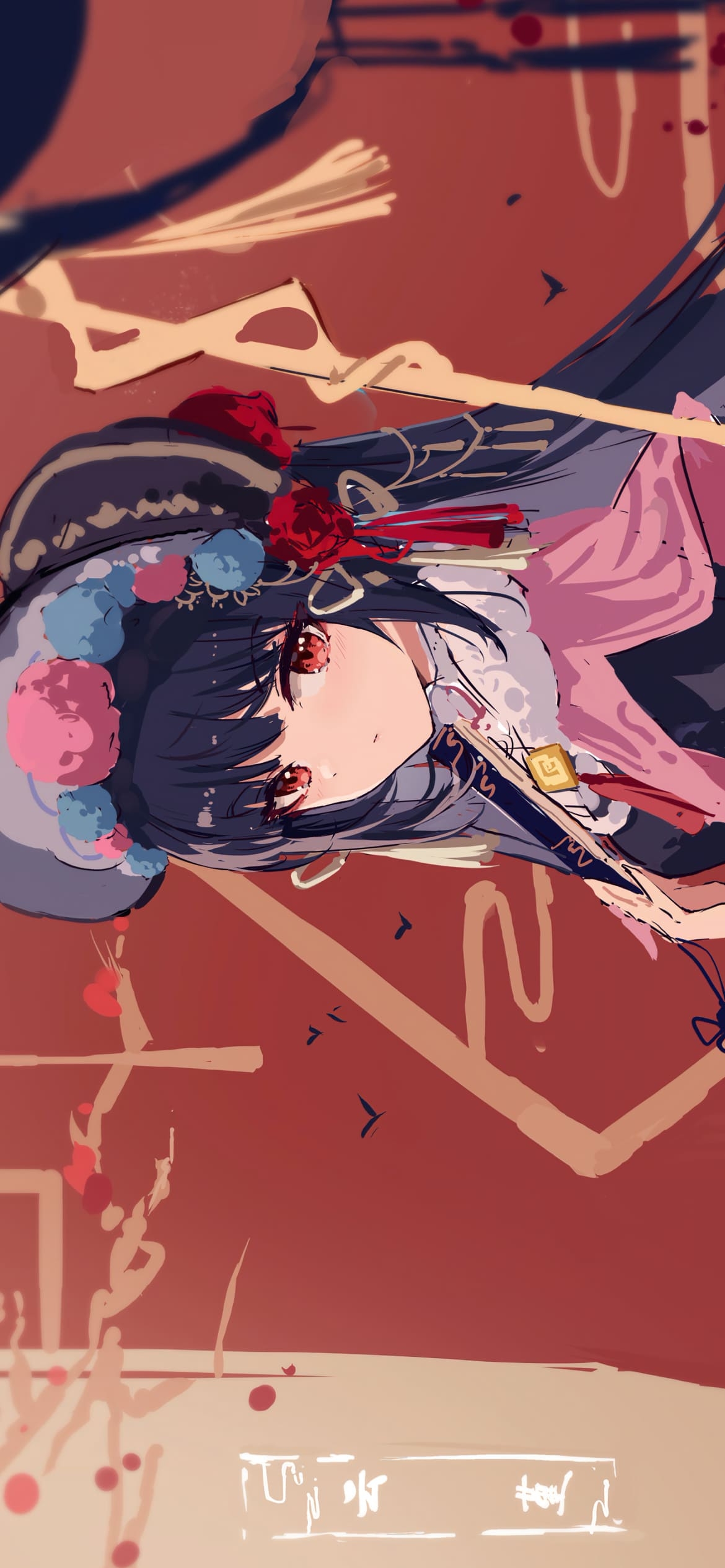 かわいい雲菫 / ウンキン / Yun Jin / 原神の1170 x 2532 / スマホ壁紙