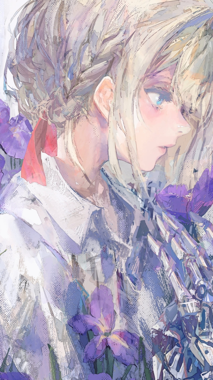 ヴァイオレット・エヴァーガーデン / 義手 / 代筆屋の750 x 1334 / スマホ壁紙