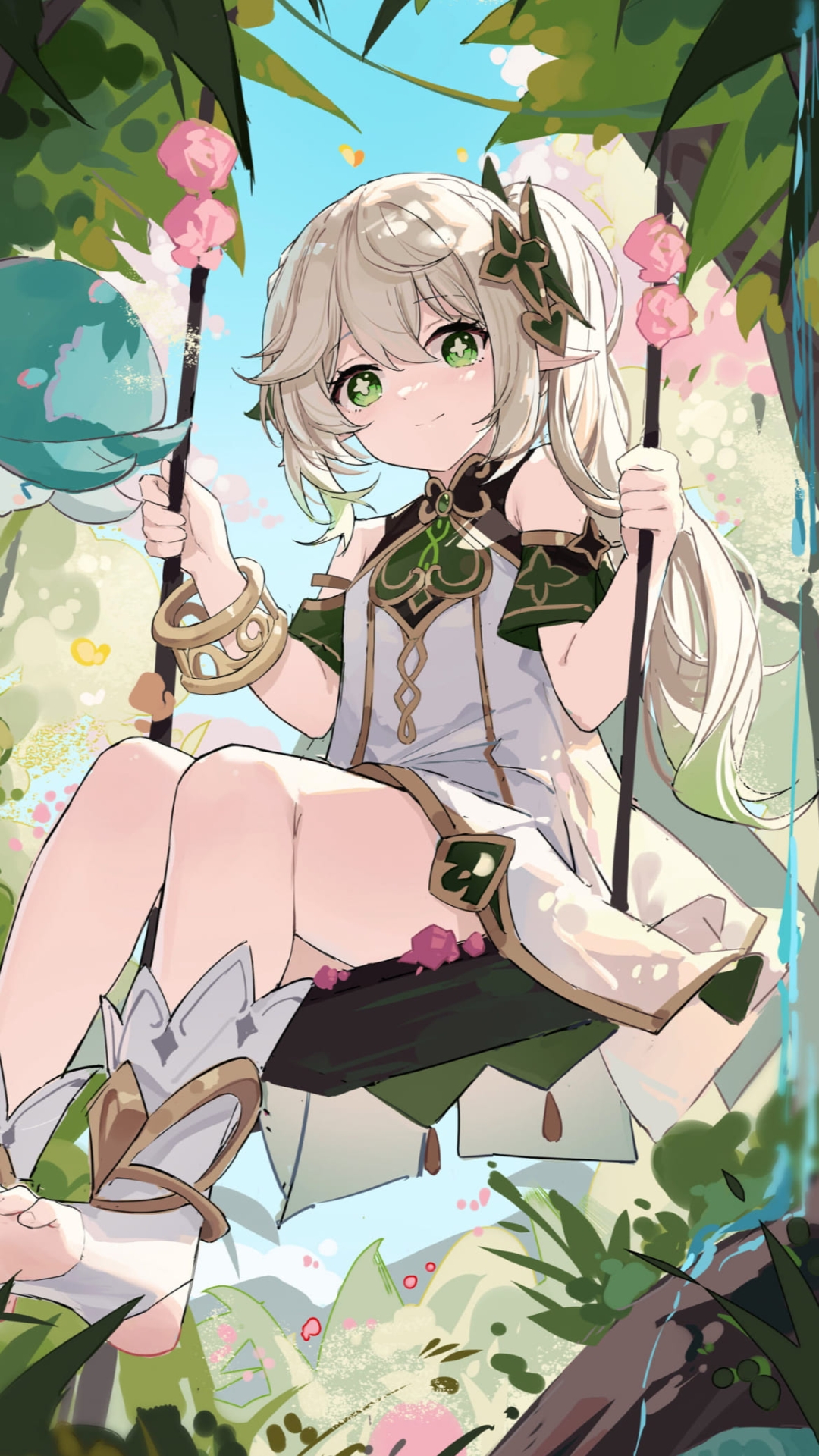 かわいいナヒーダ / Nahida / 原神の1080 x 1920 / スマホ壁紙