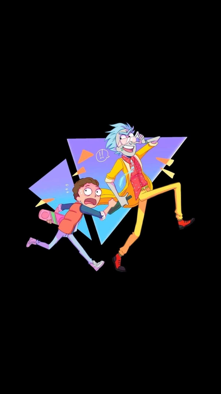 かわいいリック・アンド・モーティ / rick and mortyの750 x 1334 / スマホ壁紙