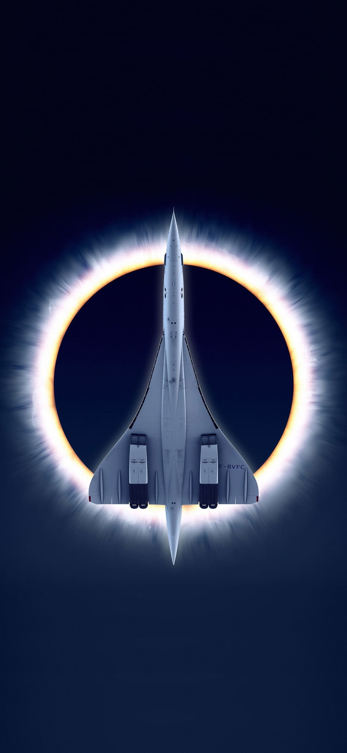 コンコルド / フランス / 飛行機の1170 x 2532 / スマホ壁紙
