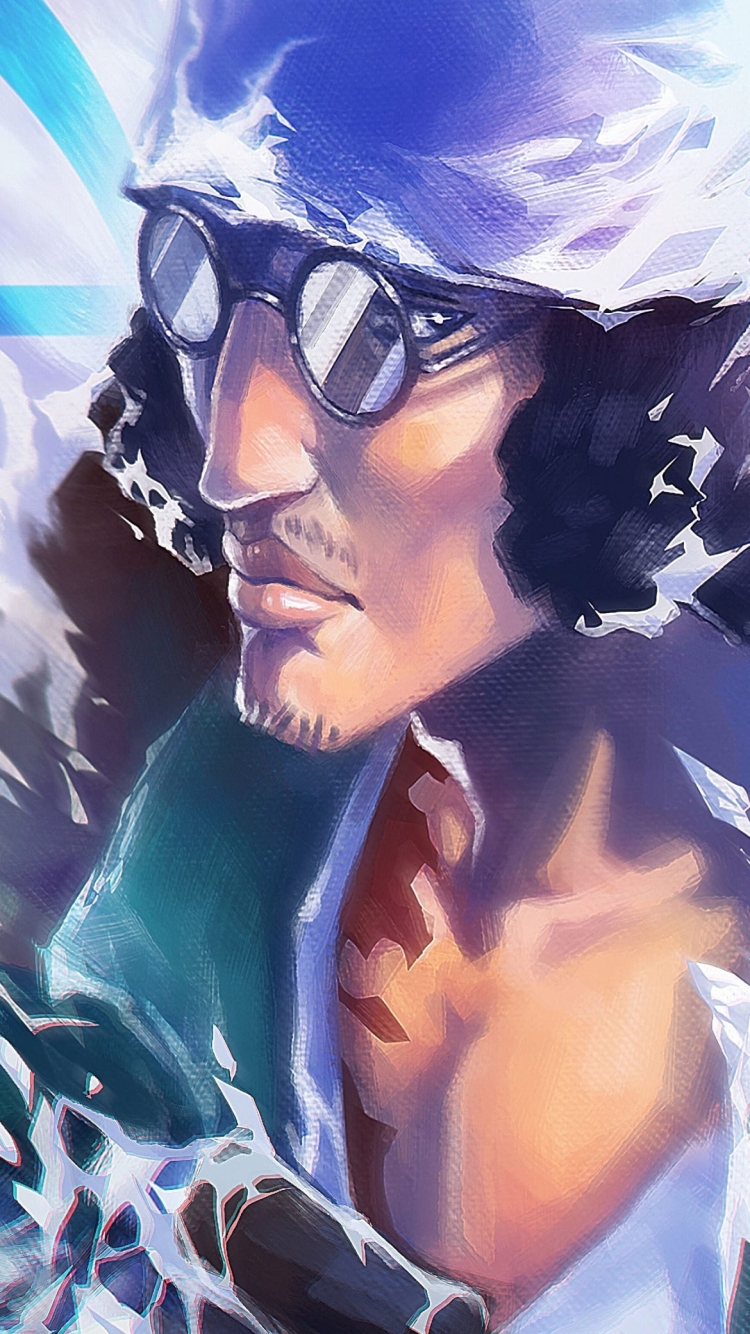 クザン / 青キジ / ヒエヒエの実 / ONE PIECEの750 x 1334 / スマホ壁紙
