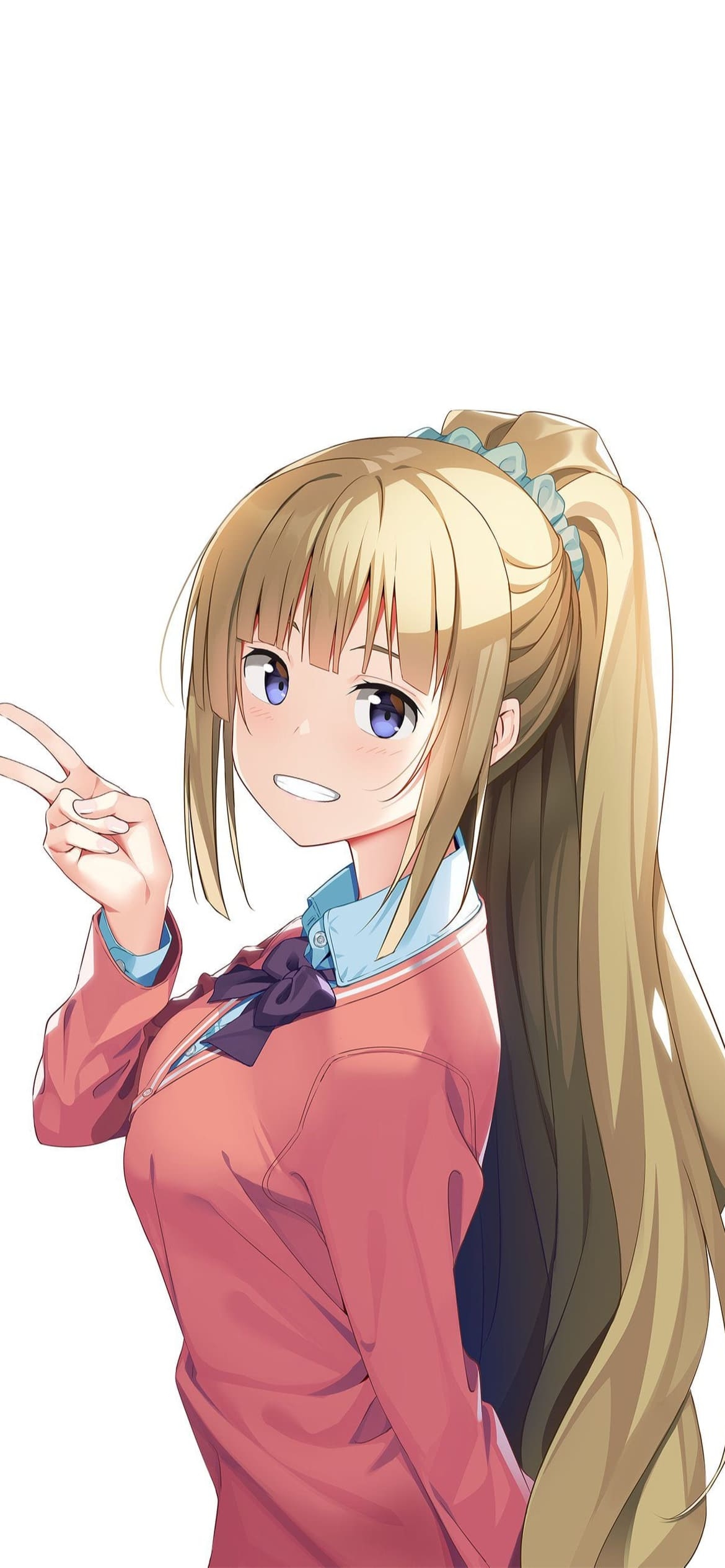 軽井沢圭 / ようこそ実力至上主義の教室へ / ヒロイン / ファンアート / イラストの1170 x 2532 / スマホ壁紙
