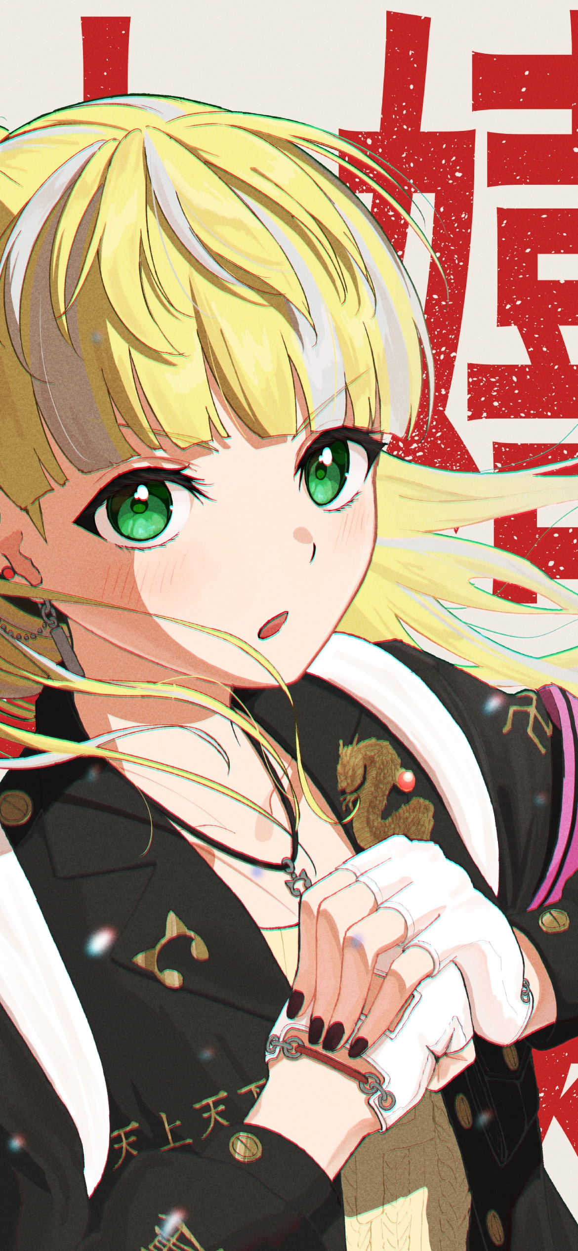 パレオ / 松野千冬 / バンドリ！ / 東京リベンジャーズ / ファンアート / イラストの1170 x 2532 / スマホ壁紙