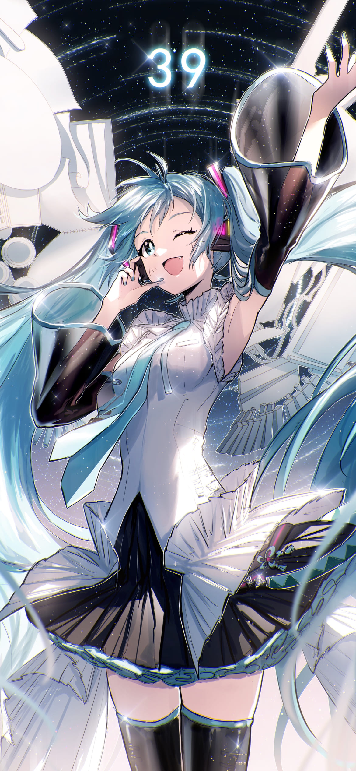 初音ミク / 生誕16周年 / ボカロの1170 x 2532 / スマホ壁紙