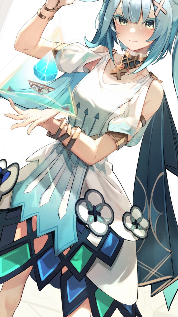 かわいいファルザン / 斜め / 原神の750 x 1334 / スマホ壁紙