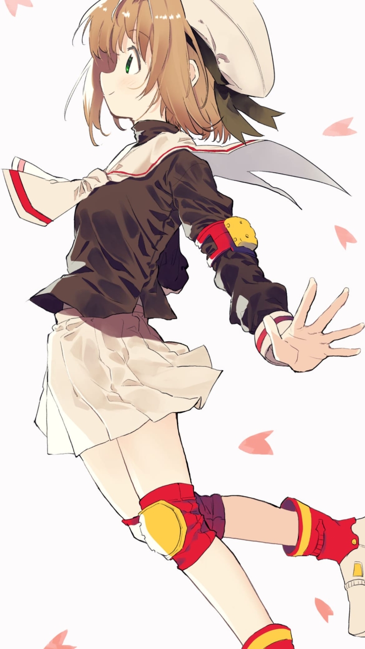 木之本桜 / カードキャプターさくら / ファンアート / イラストの750 x 1334 / スマホ壁紙