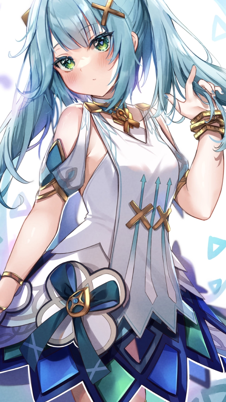 プニプニのかわいいファルザン / 原神の750 x 1334 / スマホ壁紙