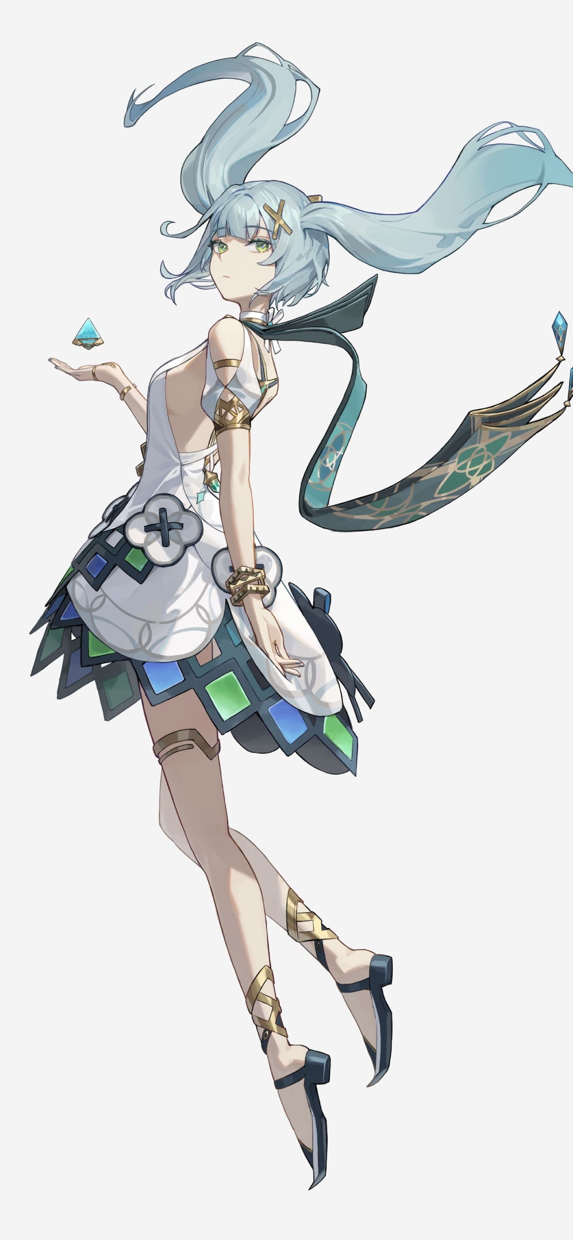 浮遊するファルザン / 綺麗 / 原神の1170 x 2532 / スマホ壁紙