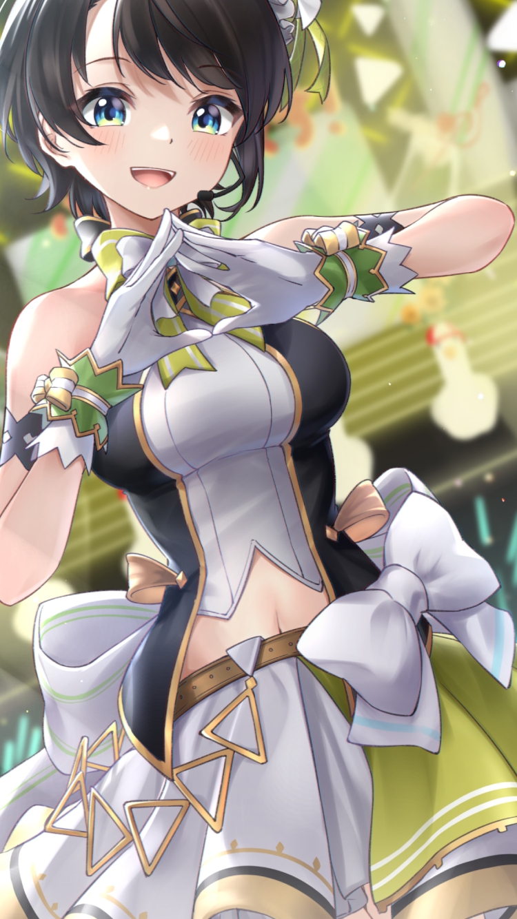 大空スバル / スバルドダック / ホロライブ / バーチャルYouTuberの750 x 1334 / スマホ壁紙
