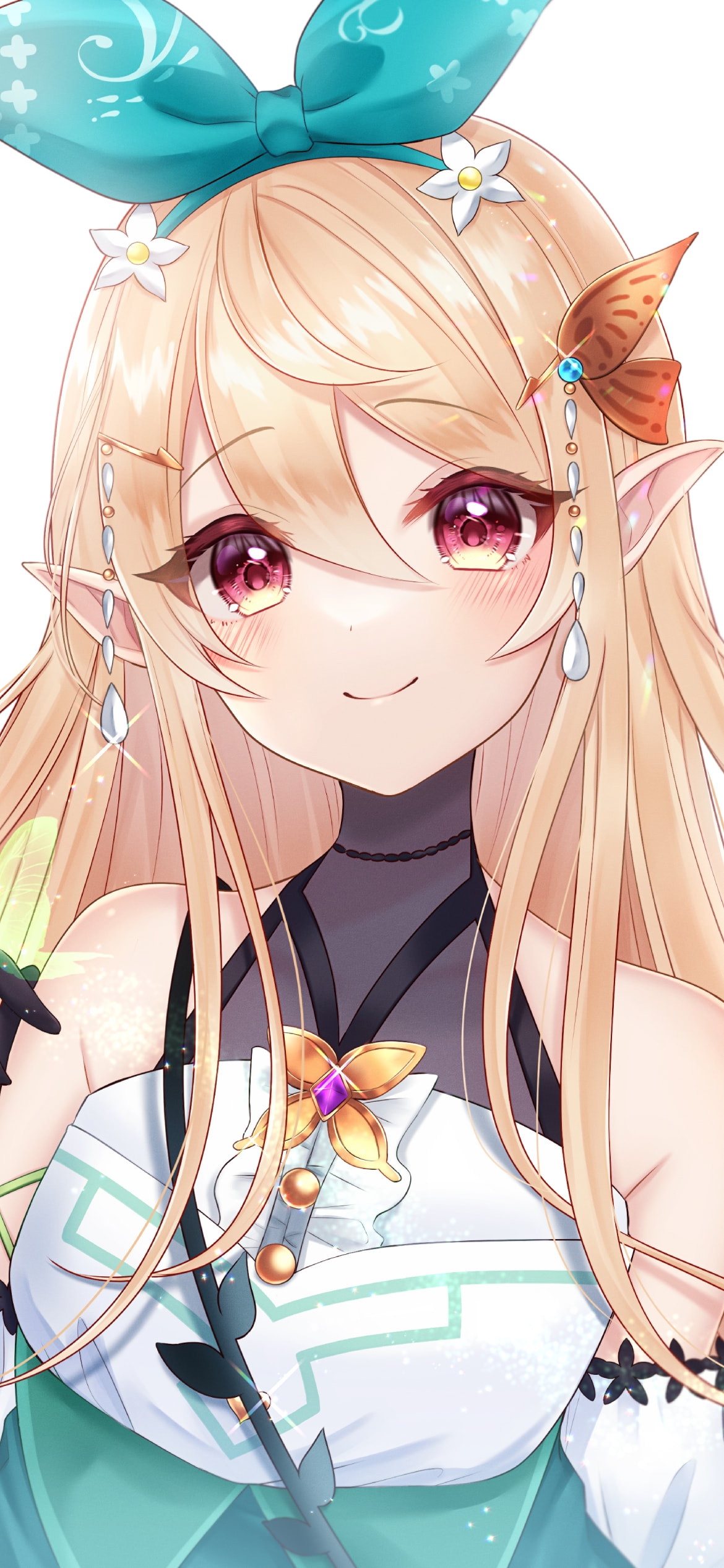 ぽむれいんぱふ / 笑顔 / かわいい / にじさんじ / バーチャルYouTuber / Vtuber / ファンアート / イラストの1170 x 2532 / スマホ壁紙