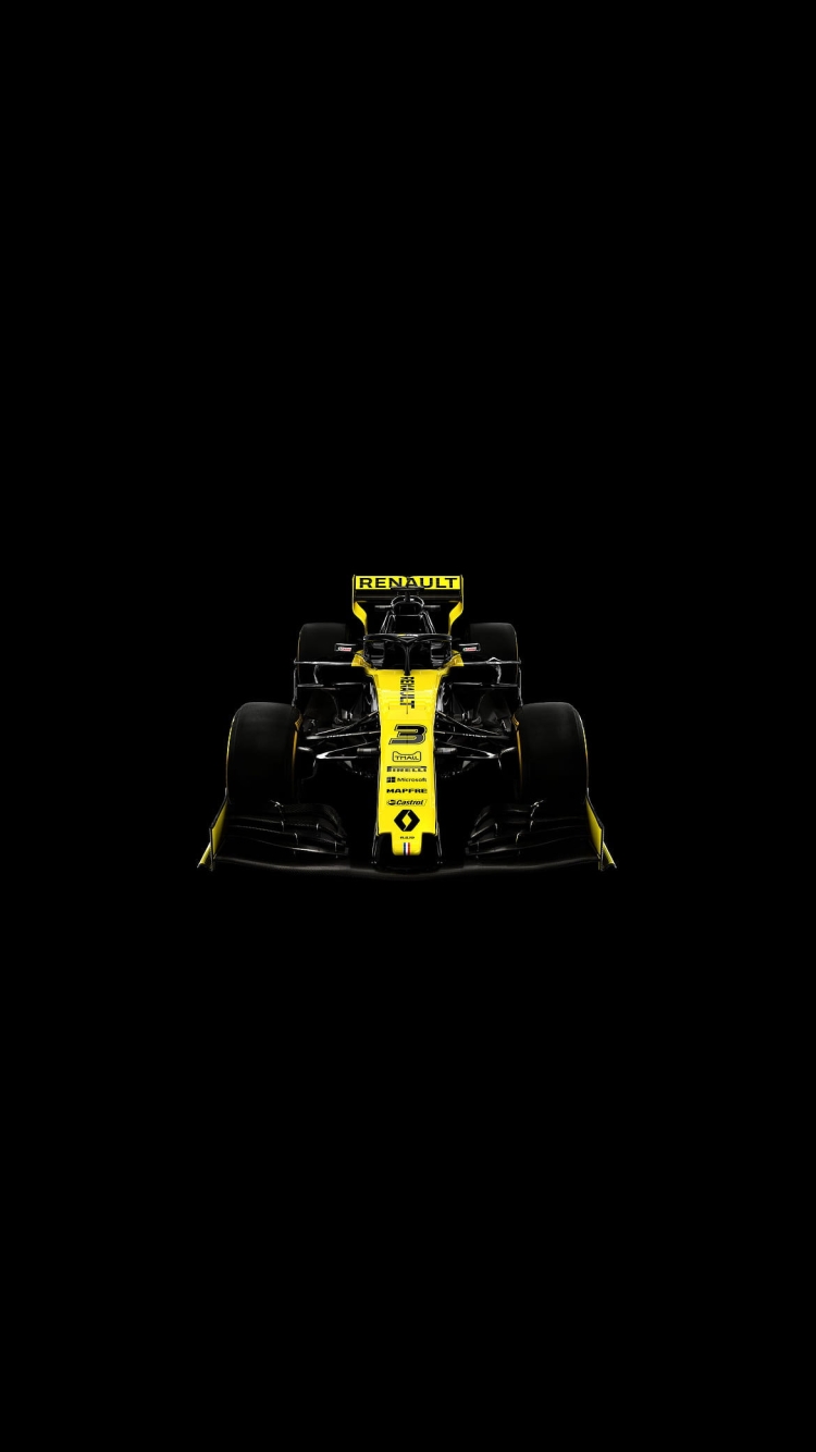 ルノー / F1 / ダニエル・リカルド / Daniel Ricciardoの750 x 1334 / スマホ壁紙