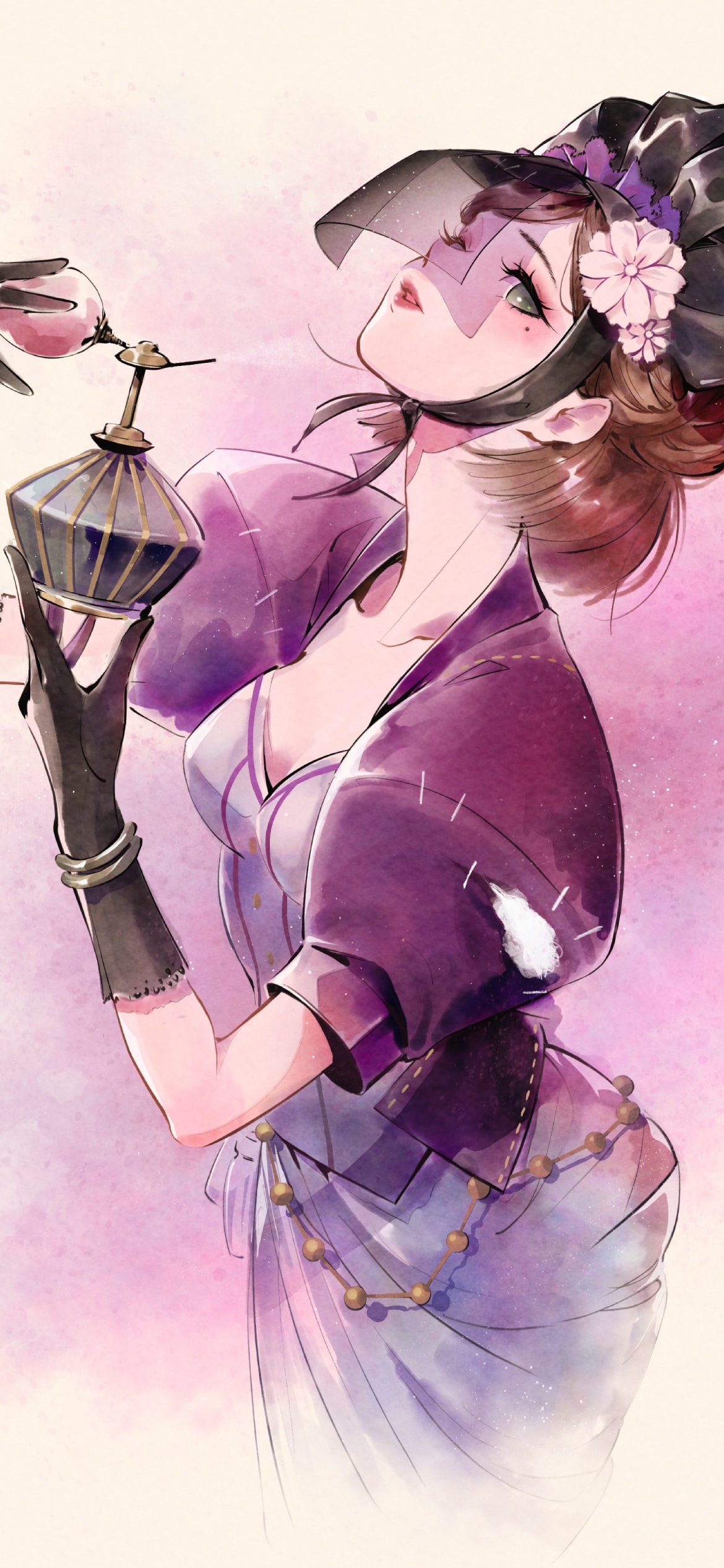 綺麗なウィラ・ナイエル / 第五人格の1170 x 2532 / スマホ壁紙