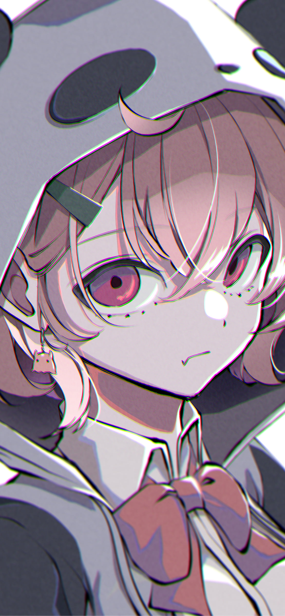 パンダの着ぐるみを着た笹木咲 / にじさんじ / バーチャルYouTuber / Vtuberの1170 x 2532 / スマホ壁紙