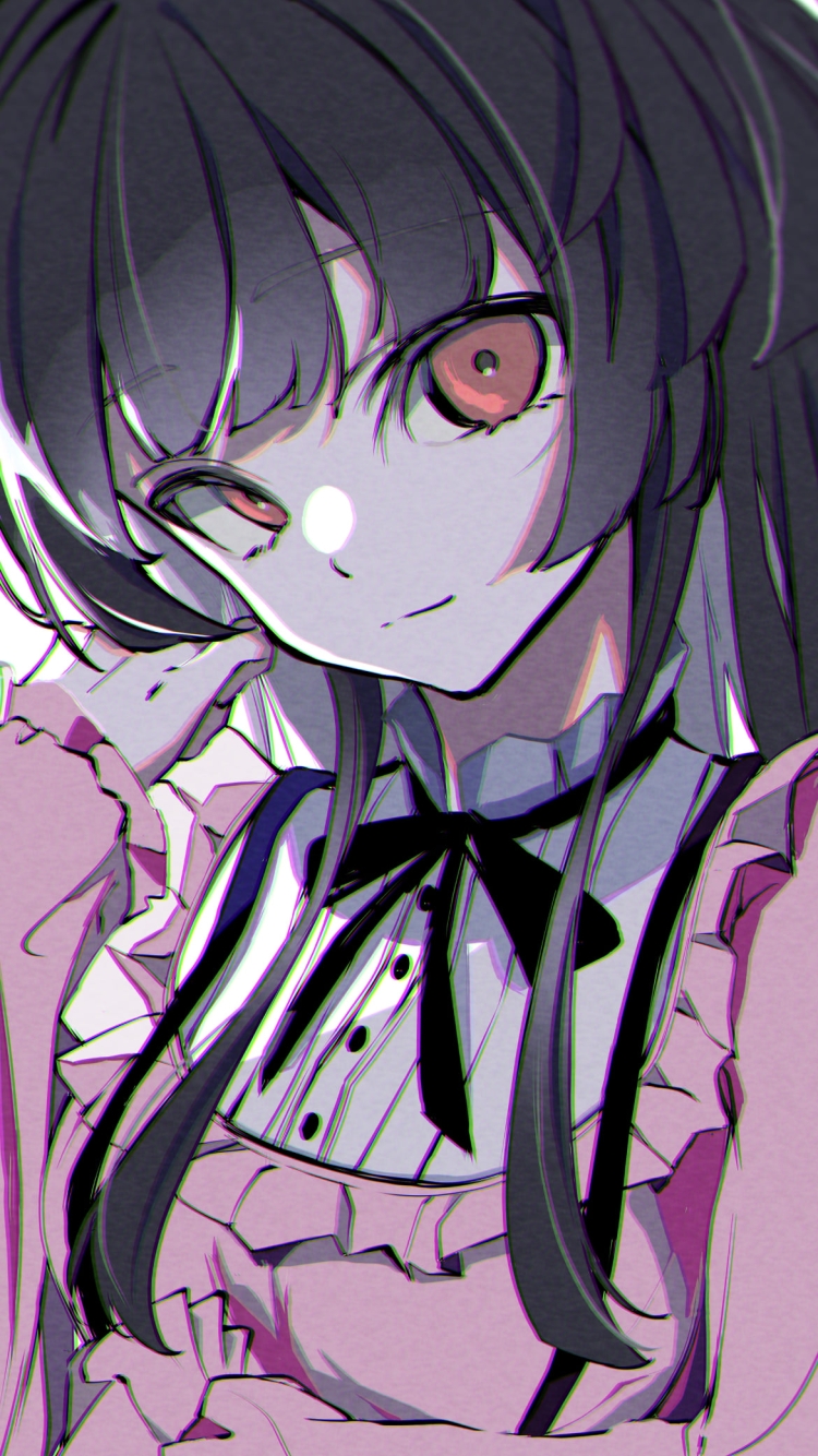 考え込む黛冬優子 / アイドルマスターシャイニーカラーズの750 x 1334 / スマホ壁紙