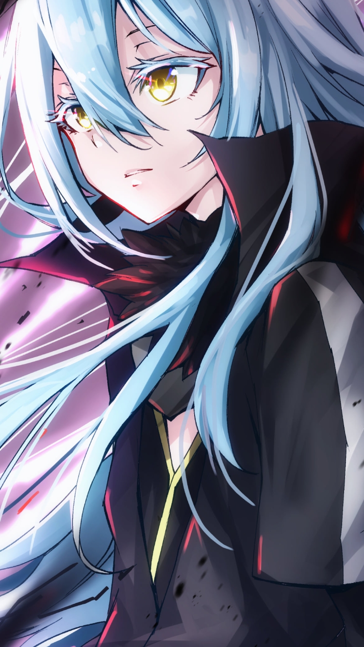 閃光の中のリムル=テンペスト / 転生したらスライムだった件の750 x 1334 / スマホ壁紙