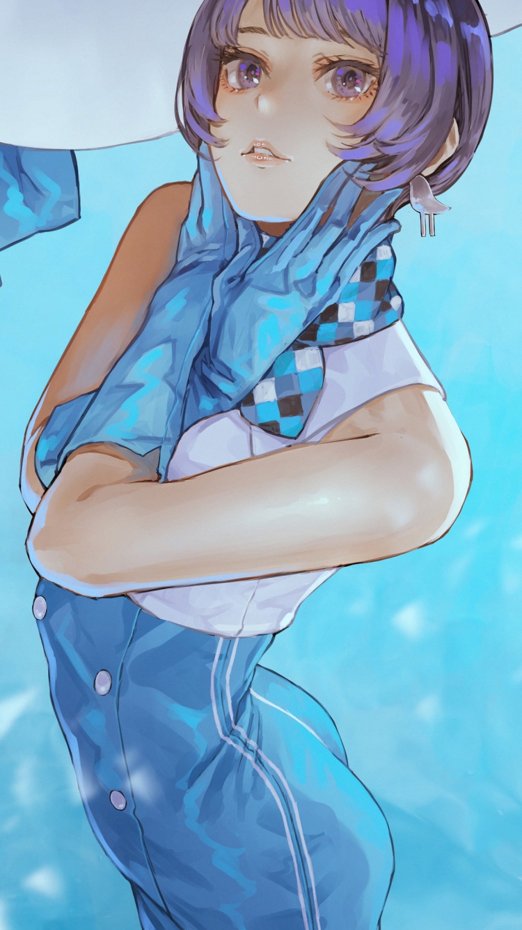 綺麗な燦鳥ノム / バーチャルYouTuber / 歌手 / サントリーの750 x 1334 / スマホ壁紙