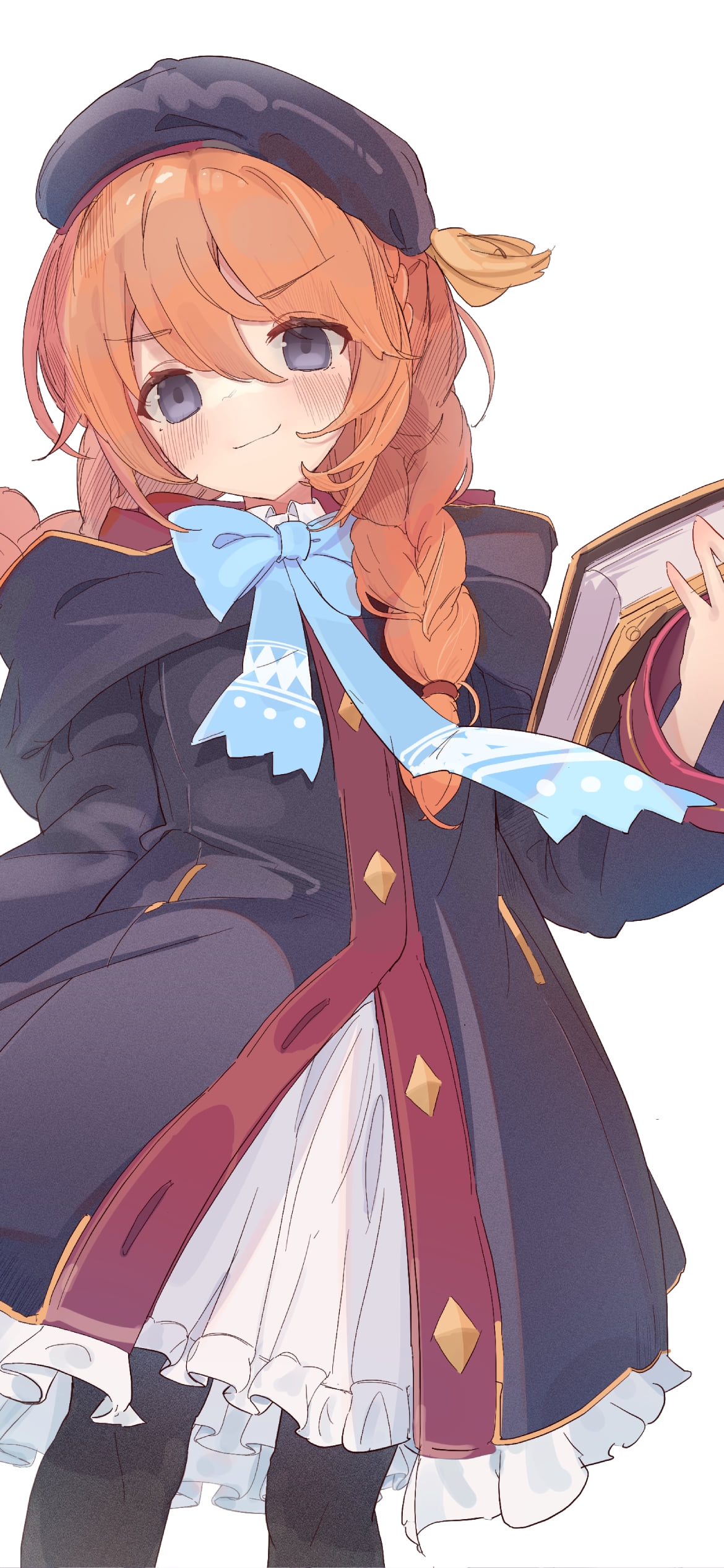 辞典を持つ可愛いユニ / プリコネ / プリンセスコネクト！の1170 x 2532 / スマホ壁紙